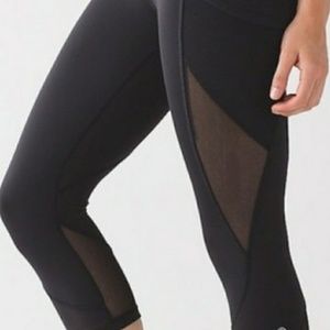 Lululemon Fast As Light Crops